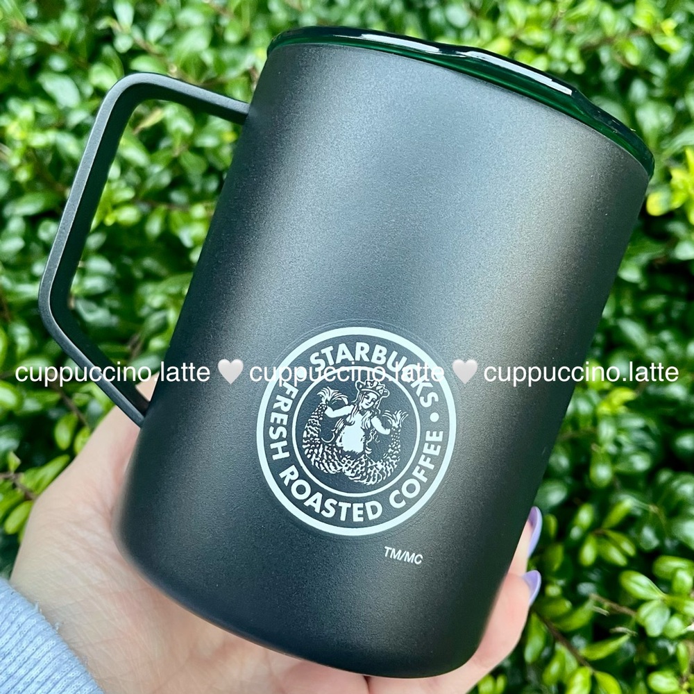 🖤NEW💚Limited Edition Starbucks 2026 Black & Green Heritage 1971 SS Mug